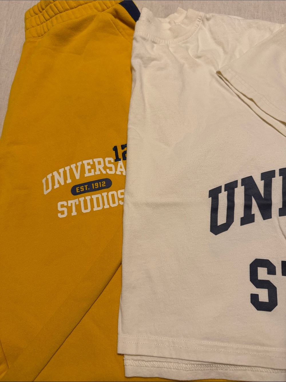 Universal Studios Printed T-Shirt and Sweatpant Set